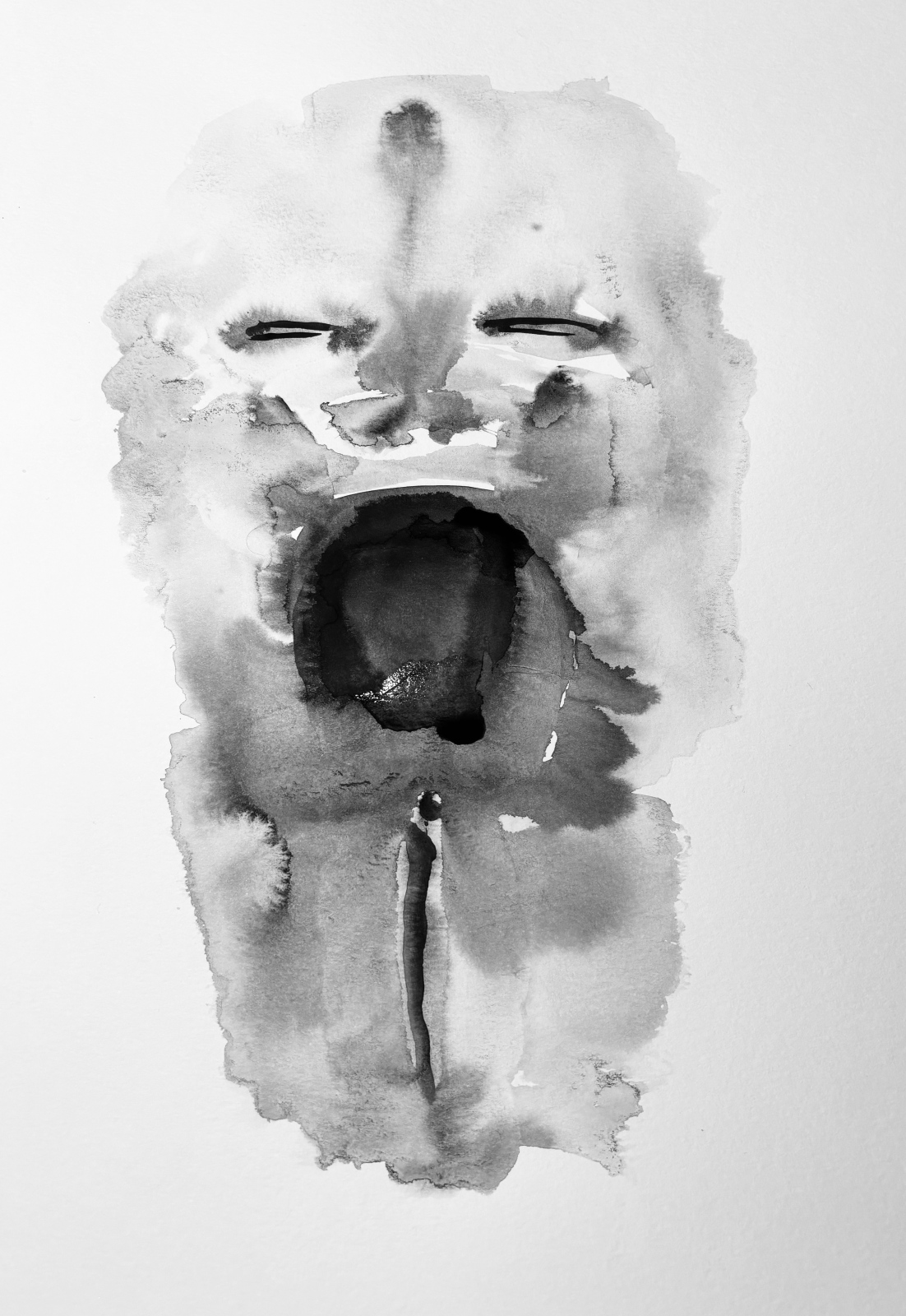 Jelena glazova artworks drawings sleeping giants series 2024 